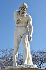 Jardin des Tuileries Caïn venant de tuer son frère Abel