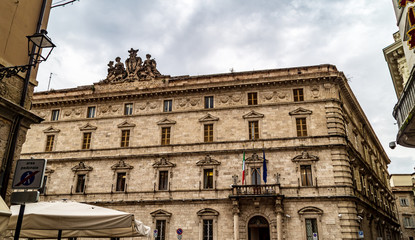 Fototapeta na wymiar Palazzo del Governo Ascoli Piceno
