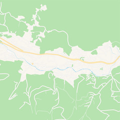 Travnik, Bosnia and Herzegovina printable map