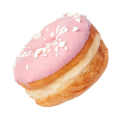 Donut isolated on white background