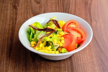 Ensadada mixta con anchoas