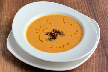 Pure de verduras y calabaza