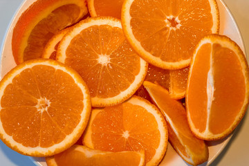  fresh orange slices