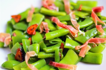 Judias verdes con jamon