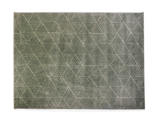 Clean carpet on white background