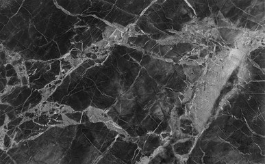black and white natural marble texture background for design.