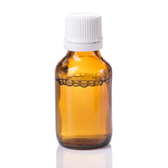 One bottle with liquid medicine