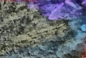 Macro detailed splashes and strokes of oil brush on paper. Simple colorful bright pattern. Old vintage rough texture. HQ design pattern. Shape close up painting.