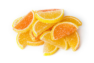 Naklejka na ściany i meble Sweet fruit lemon marmalade