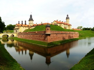 Nesvizh Castle in Niasviž, Belarus