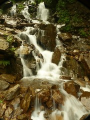  Waterfall in the Carpathians