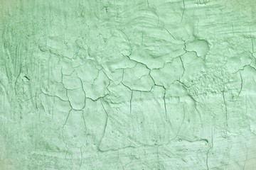 green aged vintage broken paint texture - fantastic abstract photo background