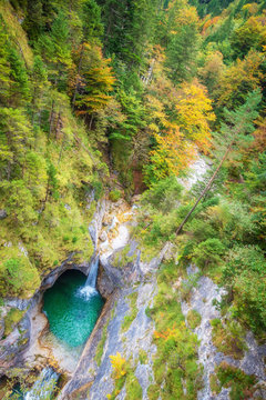 Poellatschlucht in Bavaria Germany