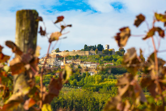 Croatia, Istria, View To Motovun