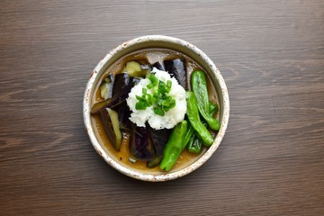 ナスの揚げ浸し