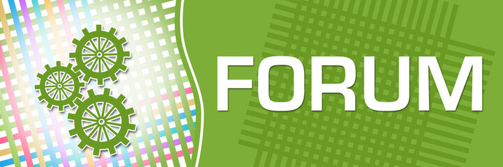 Forum Green Left Grid Horizontal 