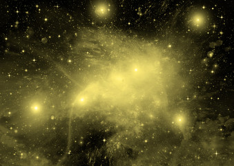 galaxy in a free space © marusja2