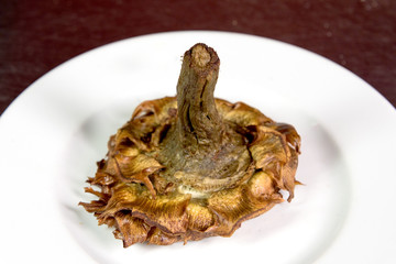 Artichokes, Carciofo, Giudaico,  Food; Cucine; Tipical; Rome; Lazio; Italy; Europe