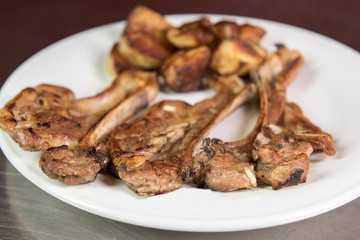 Abbacchio; Lamb; Cucine; Tipical; Rome; Lazio; Italy; Europe