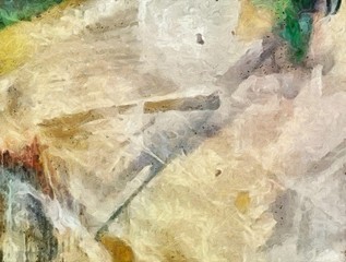 Weathered abstract grunge texture. Background with paint strokes and splashes. Pattern with dirty and blots elements. Retro oil style. Simple closeup template for graphic design