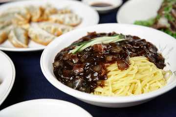 Korean Black Bean Noodles_ Jajangmyeon