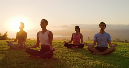 Happiness is a sunset meditation