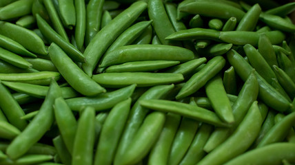 Sugar snaps peas