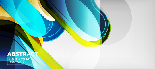 Techno lines, hi-tech futuristic abstract background template with arrow shapes