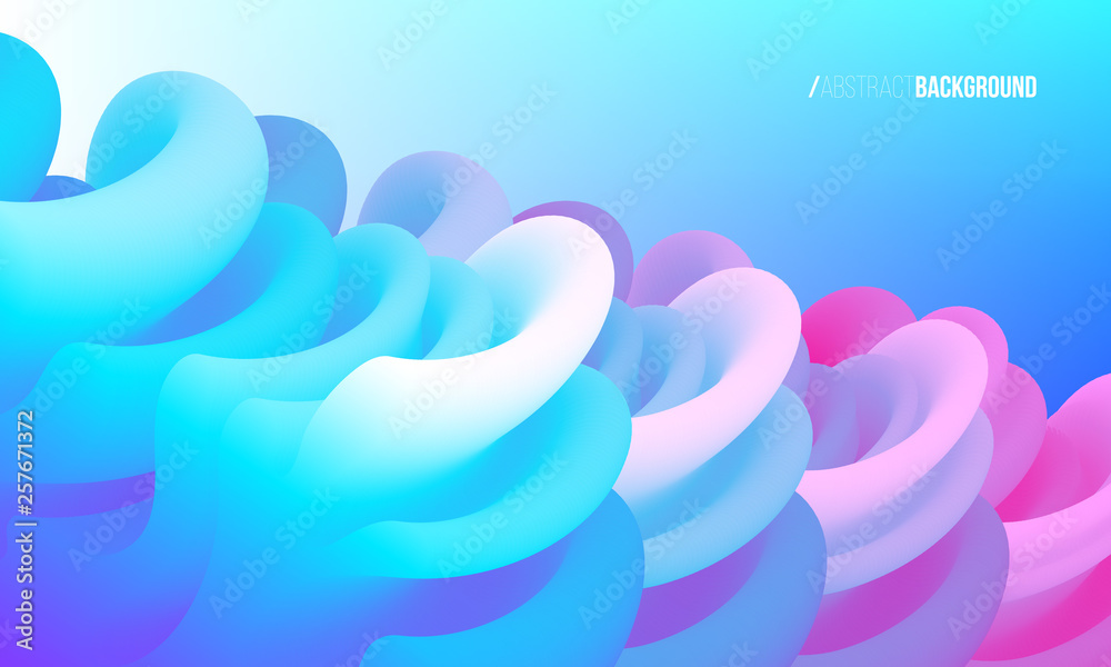Canvas Prints dynamic motion abstract background.