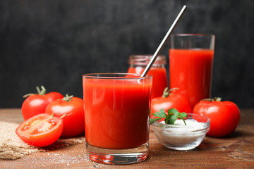 Fresh tomato juice
