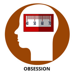 Obsession Abstract Icon Surrealism Vector