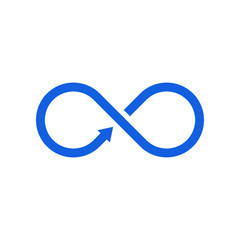  Infinity Symbol Icons logo Template for technology business health company with modern high end look