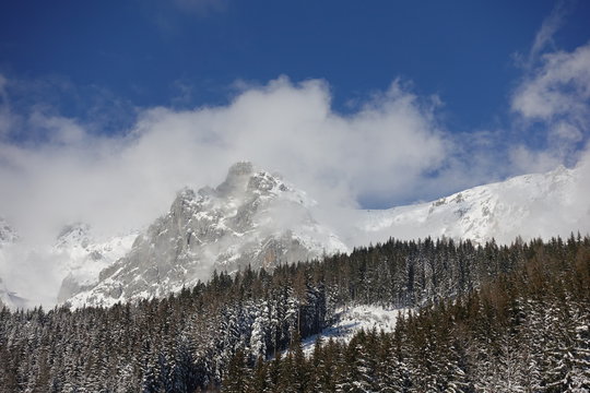 Winterlandschaft in der Ramsau am Dachstein