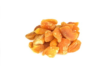 Natural candied dried ginger pieces