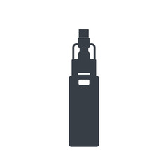 electric cigarette, e-cigarette, vaporizer vector illustration