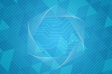 Obraz premium abstract, blue, wave, design, light, illustration, technology, curve, wallpaper, pattern, lines, line, color, texture, gradient, motion, art, digital, graphic, futuristic, backdrop, water, waves