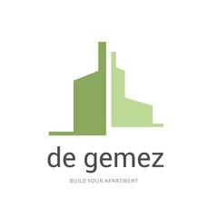 Modern Building Logo Template. 