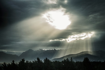 Fototapeta premium Cordillera bolson