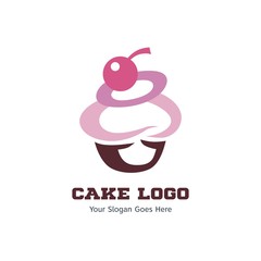 Cupcake logo icon