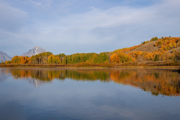 Scenic Teton Landscape in Fall