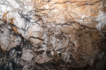 karst formations are on top of the cave.