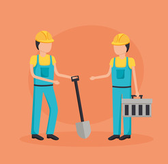 construction workers equipment