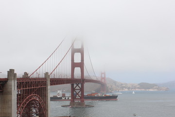 The Bay Fog Golden Gate Bridge