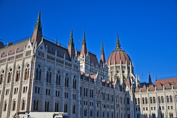 Fototapeta premium The Hungarian Parliament Building Budapest