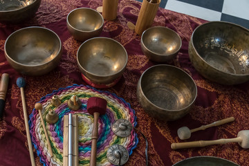 Gongs for meditation music