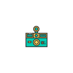 Photo Camera icon design. Photography and video icon vector design