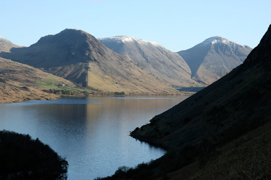 Kirk Fell And Great Gable Mountains