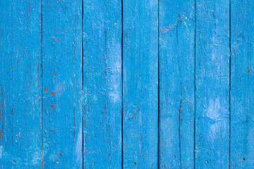Old wooden board background with cracked paint