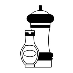 pepper and sauce food