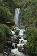 Peguche Waterfall in Ecuador 
